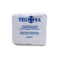 Non-sterile Non-woven Gauze: Open 20 x 20 cm, Folded 10 x 10cm (100 units)